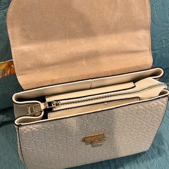 Eastide leather handbag with removable scarf - Picture 3 of 12